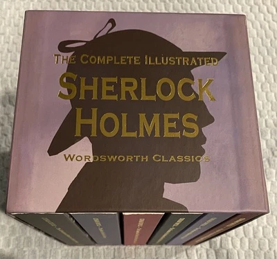 The Complete Stories Of Sherlock Holmes -Wordsworth Library Collection 6 Volumes Foto 1 de 4