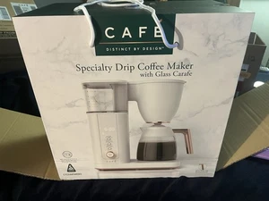 Cafe’ - Smart Drip 10-Cup Coffee Maker with Wi-Fi - Matte White Brand New In Box - Picture 1 of 6