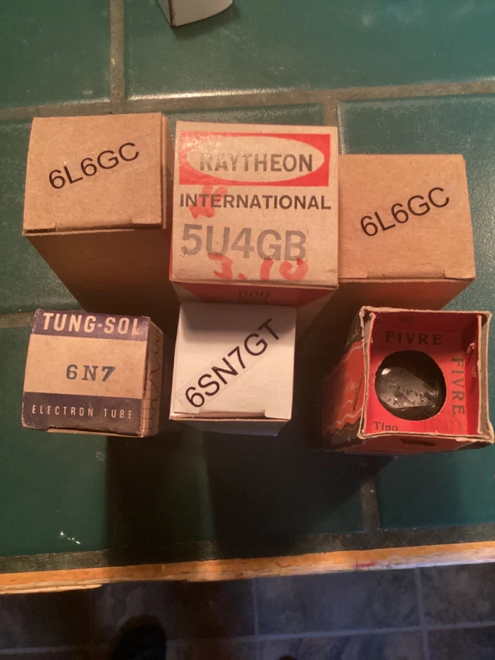 AMI  C  AMPLIFIER TUBE KIT FOR MODEL C JUKEBOX WITH CC AMP - Image 1 of 1