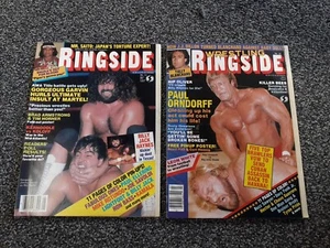 Lot of 2 Ringside Wrestling Magazines - Picture 1 of 10