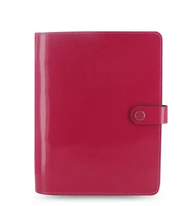 Filofax A5 Size Original Organiser Planner Notebook Diary Fuchsia Leather 022440 - Picture 1 of 9