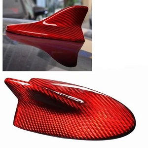 Cover Antenna Pinna di Squalo Tetto per Lexus LX ES IS IS 2008-2013 Modello Fibra di Carbonio Rosso - Foto 1 di 5