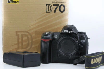 Nikon D70 6.1 Megapixel DSLR Camera Body with MB-D11 Grip - (DX) Sensor - Boxed - Image 1 of 4