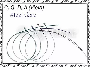 Paititi String Steel Core Set Corde Livello Principianti 13 Pollici Viola Alta Qualità - Foto 1 di 1