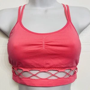 Victoria's Secret Pink Bralette BH Gitterband Träger hinten ungefüttert Gr. Small - Bild 1 von 7