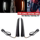 Dolna owiewka LED Running Turn Signal Light Fit Harley Touring Road Street Glide