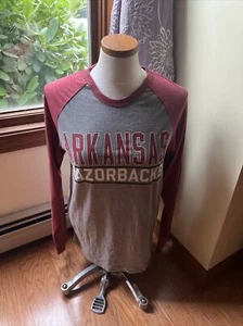 NWOT ARKANSAS RAZORBACKS LONG SLEEVED SHIRT WOMENS S - Picture 1 of 1