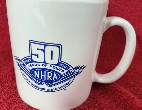 NHRA Championship Drag Racing Mug 1951 -2001 50th anniversary 50 years of power Cover
