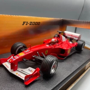 Hot Wheels Racing 1/18 Ferrari F1-2000 Michael Schumacher W/ Box From Japan - Picture 1 of 14