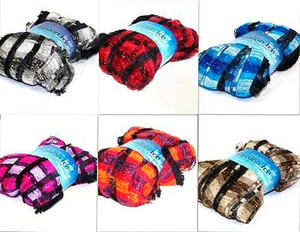 Plymouth Ruffle Passion Ice Yarn 100g Knit Crochet Jewelry Flat Rate Ship Offer - Picture 1 of 9