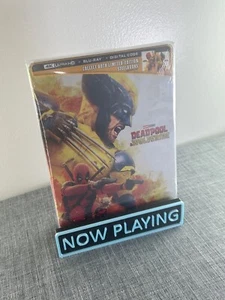 Deadpool and Wolverine Steelbook w/Protective Cover 4K UHD Blu-ray+ Digital New - Picture 1 of 3