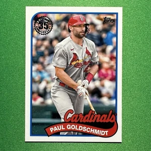 Paul Goldschmidt 2024 Topps 1989 Variation #89B-18 St. Louis Cardinals - Picture 1 of 3