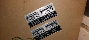 Mars VFM-2 Bill Validator Ersatz Aufkleber Arcade Vending #168 - Bild 1 von 2