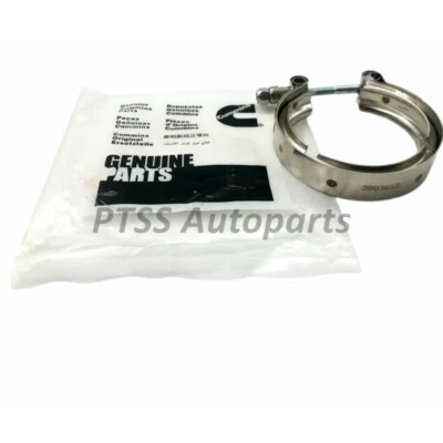 3903652 Abrazadera de banda en V OEM HX35 toma turbo para Cummins 6BT 5.9 Dodge Ram 89-02 Foto 1 de 4