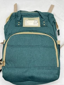 Mommy Loves You Baby 3-in-1 Backpack with baby bed and removable changing pad. - Picture 1 of 9