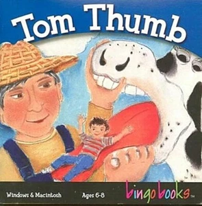 CD Tom Thumb Bingo Books PC MAC CD story reading Spanish English translation pho - Picture 1 of 1