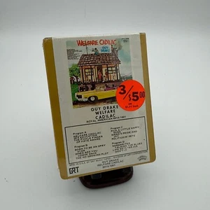 Factory Sealed Guy Drake Welfare Cadillac Royal American 8 Track Tape NOS - Picture 1 of 4