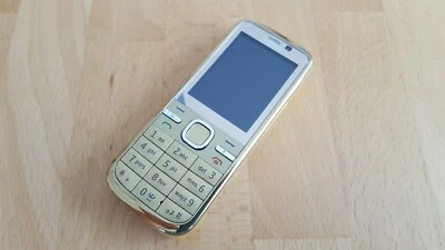 Nokia C5-00 Gold simlockfrei  >>> 36 Monate ( 3 Jahre ) Gewährleistung - Bild 1 von 4