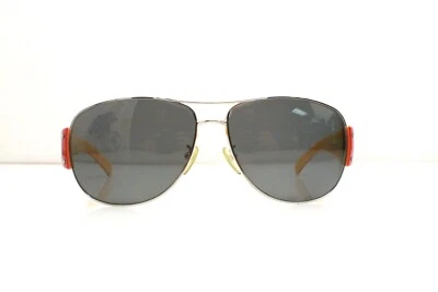 Gafas de sol de aviador Prada rojo/amarillo Foto 1 de 4