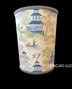 Cesta de basura cubierta azul mandarina nueva - Imagen 1 de 3