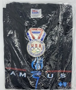 Vintage NWT 2000 Sydney Olympics Blue Cross Dark Blue 100% Cotton T-Shirt Sz XL - Picture 1 of 10