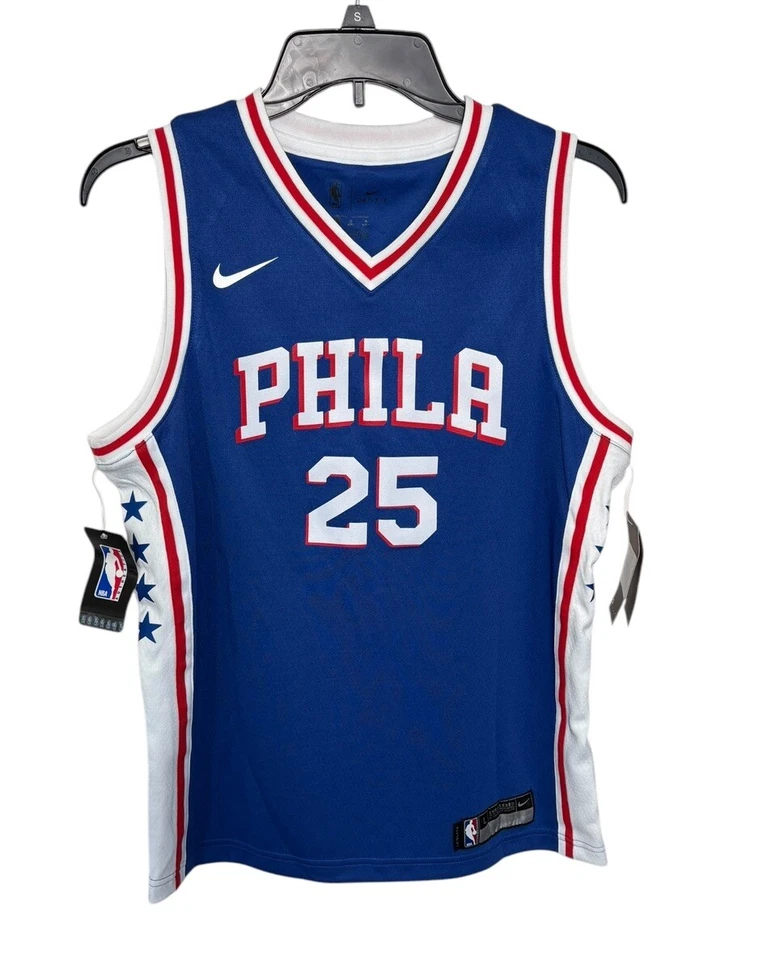 Nike Philadelphia 76ers Ben Simmons Swingman Jersey Kids Size Large (14-16)