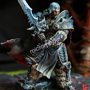 World of Warcraft Lich King Statue Figure Resin Painted Collectible GK Model - Picture 1 of 6