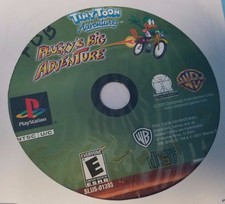 Tiny Toon Adventures: Plucky's Big Adventure(PlayStation 1, 2001) PS1 LOOSE DISC