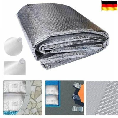 Pool Solar Heizung Solarfolie Solarplane Solarabdeckplane Wärmeplane Abdeckung - Bild 1 von 4