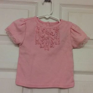 Youngland Mädchen Shirt Größe 3 T rosa Rüschen Deko 106 - Bild 1 von 3
