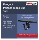 Produktbild - abnehmbar Anhängekupplung Autohak für Peugeot Partner Tepee Bus L1 BJ 04.08- NEU