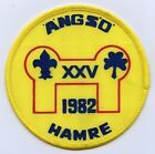 Sweden Scout 25Th Anniversary Angso Hamre 1982  Patch Badge High Grade !!!