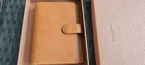 AUTHENTIC LOUIS VUITTON Nomade Agenda PM Small Notebook Cover Planner Vtg 2004 - Picture 1 of 10