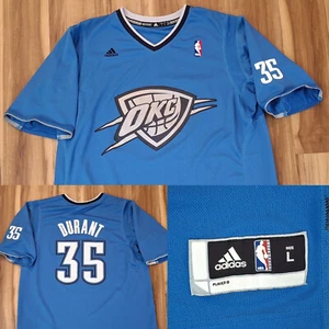 Kevin Durant Oklahoma City Thunder Adidas Jersey Swingman Xmas 2013 Sleeve Men L - Bild 1 von 18