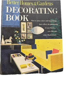 Better Homes & Gardens Vintage Deko Buch/Mappe 1961 Vintage Deko - Bild 1 von 5