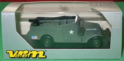 Coche Scout Blanco Solido Verem Escala 1:50 Segunda Guerra Mundial EE. UU. en Estuche Original Paquete (#4031) Foto 1 de 4