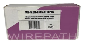 Wirepath WP-MOD-RJ45-TELEP16, Modulo di Espansione Telefonica, 16 Jack, Nuovo - Foto 1 di 3