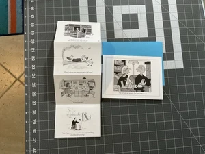Postales de The New Yorker y (1) tarjeta de felicitación con sobre, sin usar, humor cómico - Imagen 1 de 9