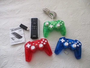 3 ROCK CANDY PS3 Wired & Wireless Controllers + NYKO BlueWave Remote - Tested - Picture 1 of 10