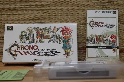 Chrono Trigger con caja manual Nintendo Super Famicom SFC ¡Muy buen estado! Foto 1 de 4