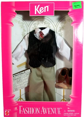 Barbie 1996 Fashion Avenue traje de negocios corporativo para Ken #14679 - nuevo Foto 1 de 3