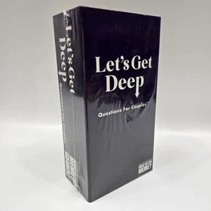 Lets Get Deep Couples Game Intimacy Conversation Cards Date Night Gift New - Picture 1 of 8