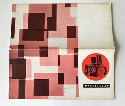 Folleto del producto Hasselblad 500C principios de 1958 - cámara, lentes, accesorios Foto 1 de 2