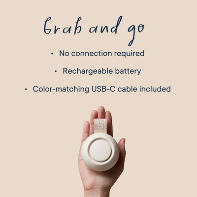 Hatch Rest Go Portable Baby Sound Machine Putty Open Box - Image 1 of 3