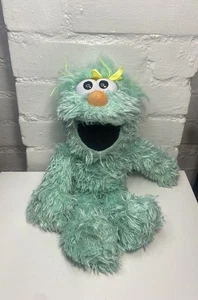 2015/ 2016 Rosita Sesame Street Workshop Plush 16" Stuffed Yellow Bow Mint Green - Picture 1 of 9