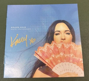 FIRMADO Kacey Musgraves - Hora Dorada - CD Autografiado Inserto Folleto - Imagen 1 de 2