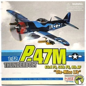 Dragon Wings Warbirds 1:72 P-47M Thunderbolt Ole-Miss Lib 2007 Vehicle #50289 - Picture 1 of 11