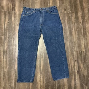 Jeans Vintage Levis 505 36x27 (38x30) Denim Naranja Tab EE. UU. 20505 0217 DE COLECCIÓN AÑOS 80 - Imagen 1 de 8