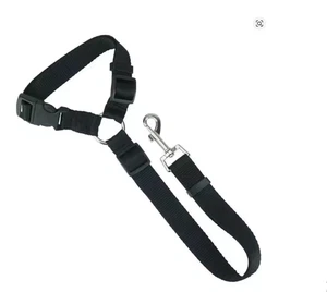 2-in-1 Haustier Auto Sicherheitsgurt Nylon Leine Rücksitz Sicherheitsgurt verstellbar Hunde H - Bild 1 von 1