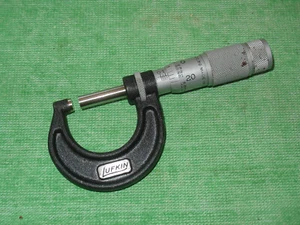 VINTAGE LUFKIN MIKROMETER Nr. 1961 = 0" - 1" MACHINIST TOOL MADE IN USA - Bild 1 von 4